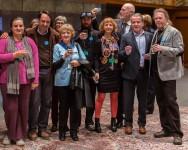 CI se je udeležila zadnjega dejanja Voda v Ustavo. Glasovanja o odloku o razglasitvi Ustavnega zakona - pravica do pitne vode. Foto: Matjaž Kljun